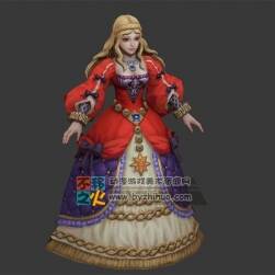 金發(fā) 美少女 公主 模型