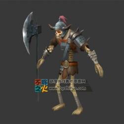 白骨 妖怪 嘍啰 士兵 模型