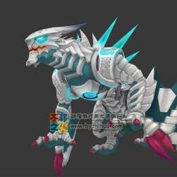 酷斃了 機(jī)械暴龍 機(jī)甲飛龍 Max模型