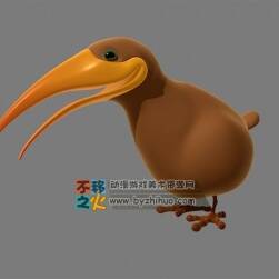 Kiwi 幾維鳥 卡通模型