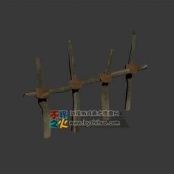 簡(jiǎn)陋的柵欄模型