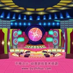 【炫舞寶貝】 2個(gè)場景模型