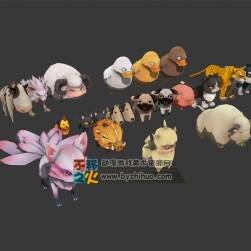 多種萌物來襲 Max模型