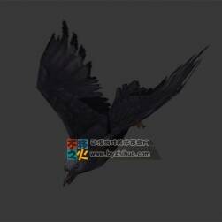 烏鴉 Max模型 含動(dòng)作