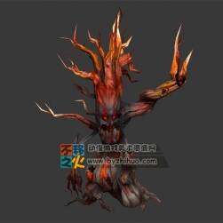 熔巖 樹妖 惡魔 模型