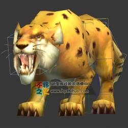 劍齒豹 Max模型