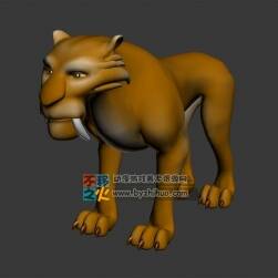 卡通劍齒虎 MAX模型