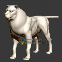 面帶微笑的獅子 Max模型