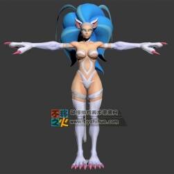 妖精 貓妖 獸女模型