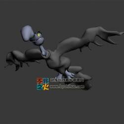 卡通老鷹 Max模型