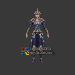 性感白發(fā)女戰(zhàn)士模型