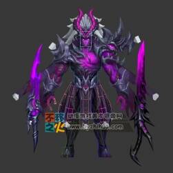 王者榮耀 宮本武藏[地獄之眼] 帶CS綁定 3D模型