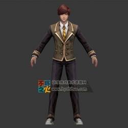 紅發(fā) 制服 校服 模型