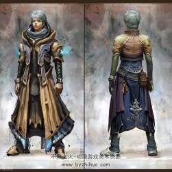 天驕3 角色概念原畫 游戲角色素材