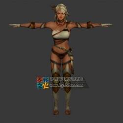 次世代性感部落女戰(zhàn)士模型