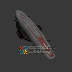 次世代龐大的宇宙飛船模型