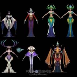 【神魔大陸】浮空基地NPC max角色模型