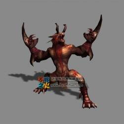 惡魔狼人 Max模型