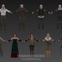 【巫師3：狂獵】 男女主角模型