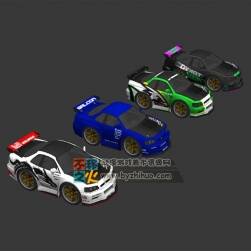 次世代四色賽車模型