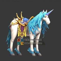 初級獨角獸坐騎 Max模型