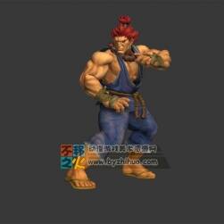 強(qiáng)勁 男性武士 斗士 Max模型