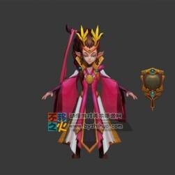 粉衣  女裝 男 古裝 模型