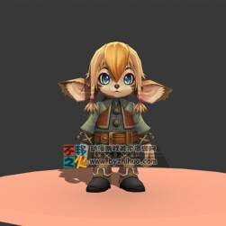 光明戰(zhàn)記 萌系Chipmunk花栗鼠模型