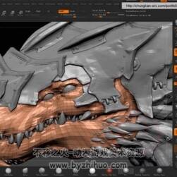 Gumroad Finalizing Base Mesh Topology For Production Zbrush巨龍建模教程