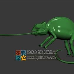 Chameleon 變色龍 3D模型