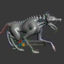 動(dòng)物動(dòng)作之地獄獵犬 Max模型