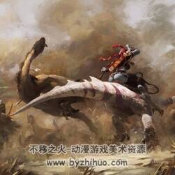 香港畫家Kan Liu 游戲原畫圖集 83P