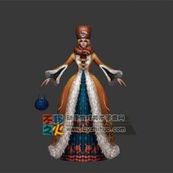 金發(fā) 貴族 貴婦 模型