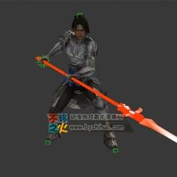 次世代三國武將趙云模型