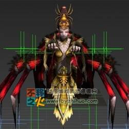 次世代蜘蛛精女妖模型