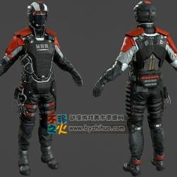 次世代科幻星際男戰(zhàn)士模型