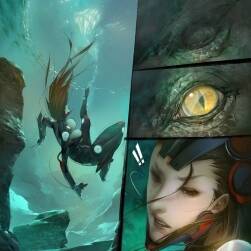 臺(tái)灣畫師Evan Lee 機(jī)械風(fēng)作品圖集賞析 29P