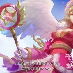 精美的插畫壁紙+可愛頭像圖包 105P