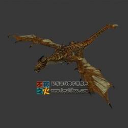 次世代西方龍怪物模型
