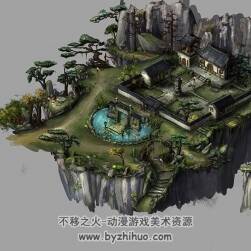 笑傲江湖角色NPC場(chǎng)景原畫設(shè)計(jì)合集