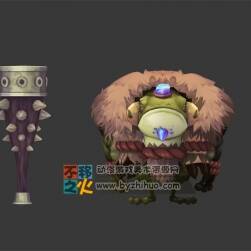 青蛙 蟾蜍 怪物 妖怪 戰(zhàn)士 模型