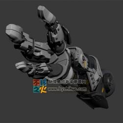 機(jī)械仿生手臂 Max模型