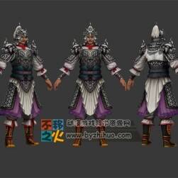 古裝 盔甲 武將 將軍 模型