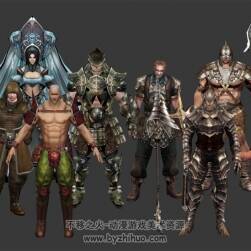 奇跡世界主角NPC精美模型