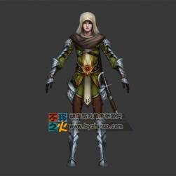 中世紀 勇士 模型