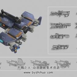 科幻武器 加拿大概念設(shè)計(jì)師Sean Bigham 作品圖集 95P