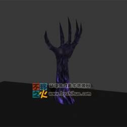 地獄 惡魔 魔法 爪子 模型