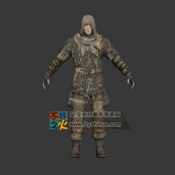 次世代叢林潛伏士兵模型