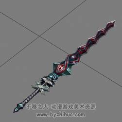 玄幻風格寶劍模型