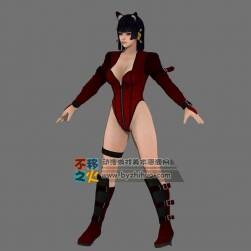 可愛貓娘 貓女 Max模型